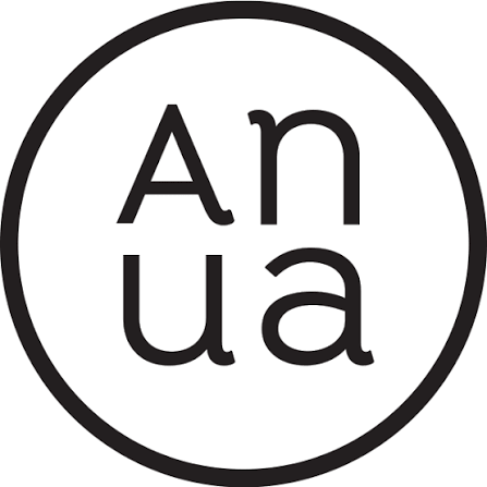 ANUA skincare brand logo.